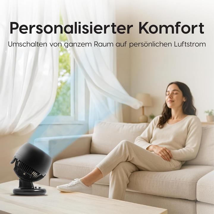 Actual product image Iris Ohyama Woozoo Circulator PCF-M18 black