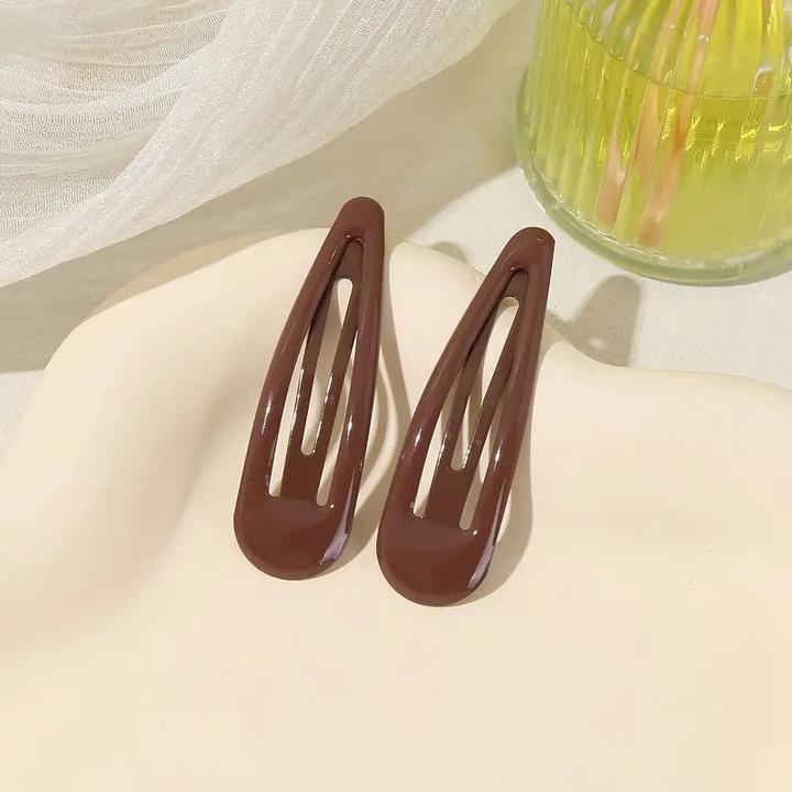 Produktbild ASMI 10 Stück Haarspangen Wassertropfenform (10 Stk.)