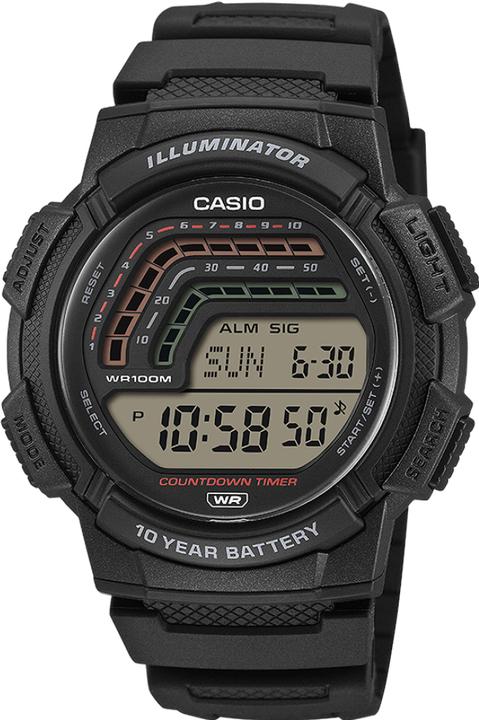 Produktbild Casio WS-1800-1AVEF (Chronograph, Digitaluhr, 48.20 mm)
