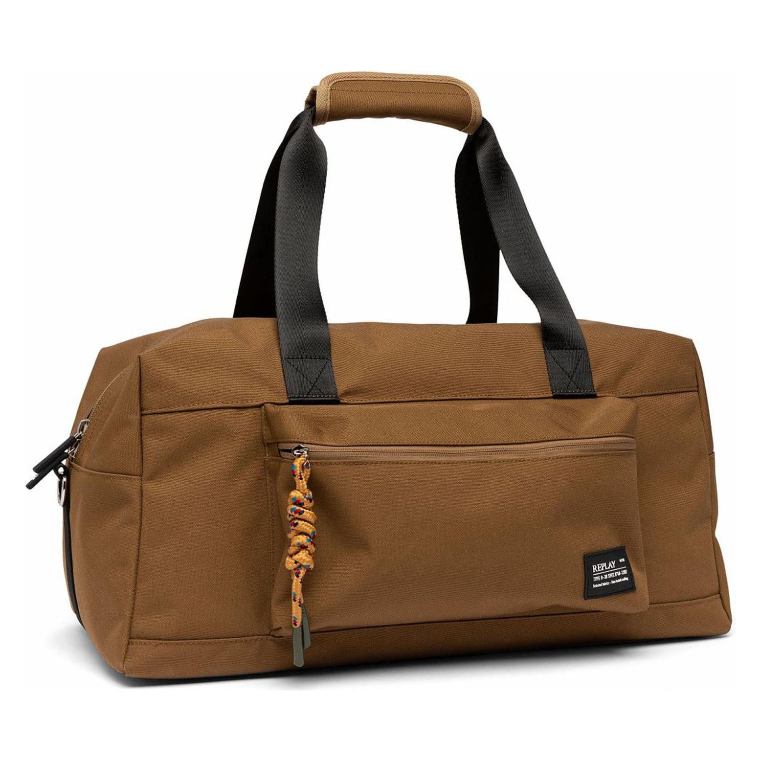 Replay, Unisex, Tasche, Weekender, Braun
