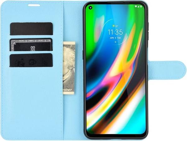 Produktbild MU Classic Litchi Leder Bookcover Series (Motorola Moto G9 Plus)