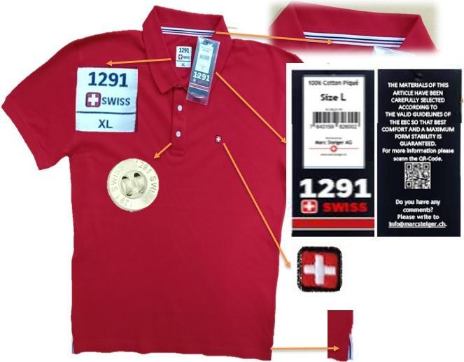 Actual product image TopSpirit 1291 SWISS POLO-Shirt (XXL)