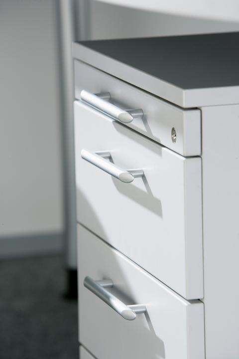 Produktbild Bümö office Rollcontainer - 3 Materialschubladen (43 x 58 x 59 cm)