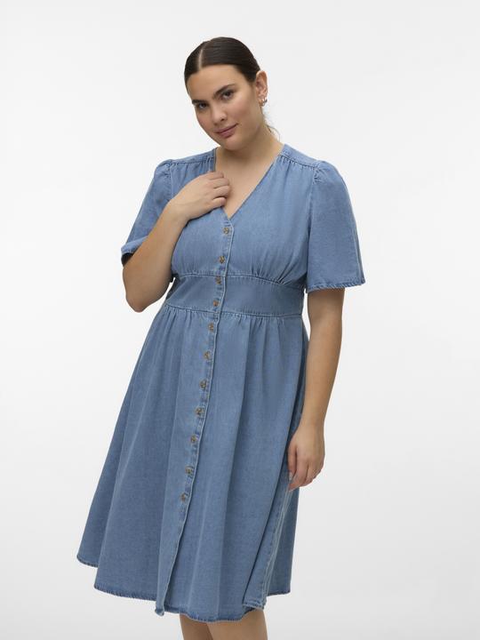 Image du produit Vero Moda VMCMELANEY Midikleid Jeanskleid (54)