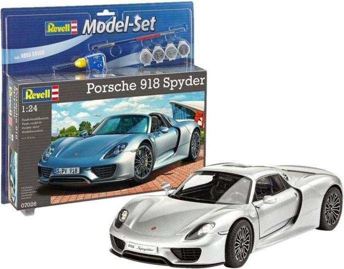 Actual product image Revell MS Porsche 918 Spyder