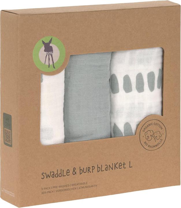 Immagine prodotto Lässig Panni di mussola (85 cm, 85 cm)