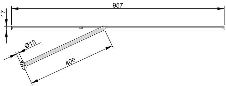 Actual product image Athmer Door opening limiter PORTI 400 (1 pcs.)