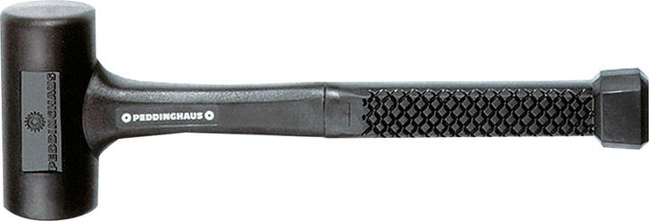 Immagine prodotto Peddinghaus Mazza a faccia morbida non rimbalzante - corpo in metallo e rivestito in plastica con centro a (270 g)