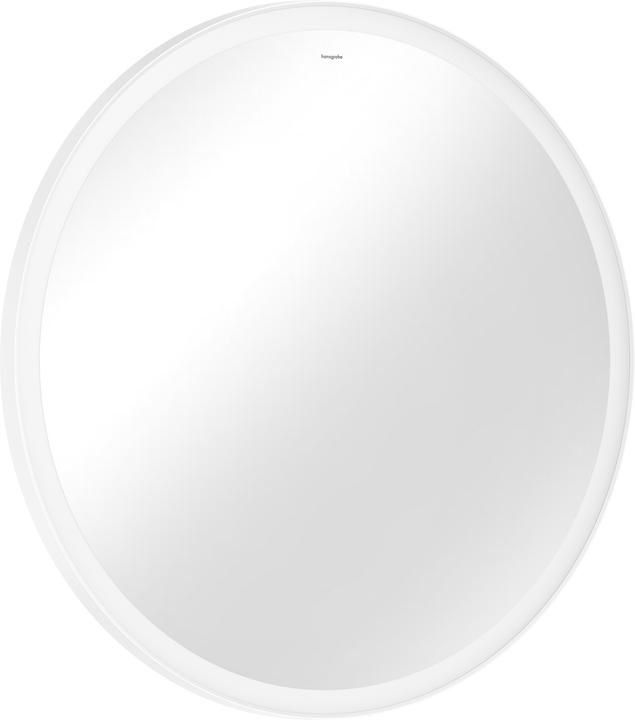 hansgrohe Xarita Lite S Spiegel, runde LED-Beleuchtung, 900x30x900mm, Wandschalter