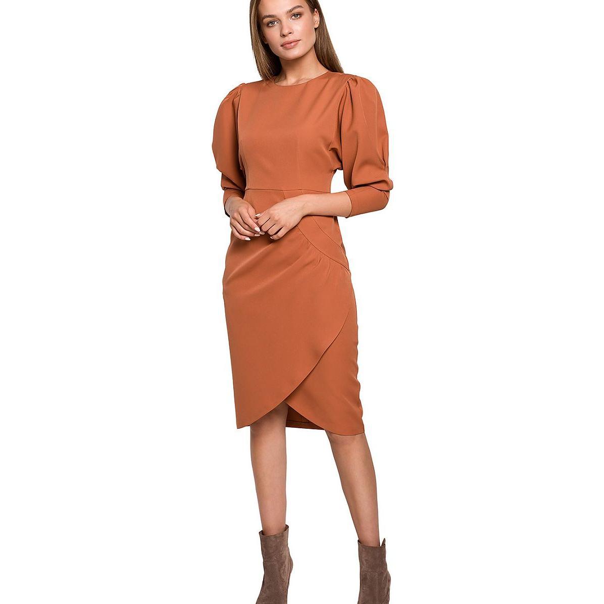 Stylove, Kleider, Alltagskleid, Braun, (M)