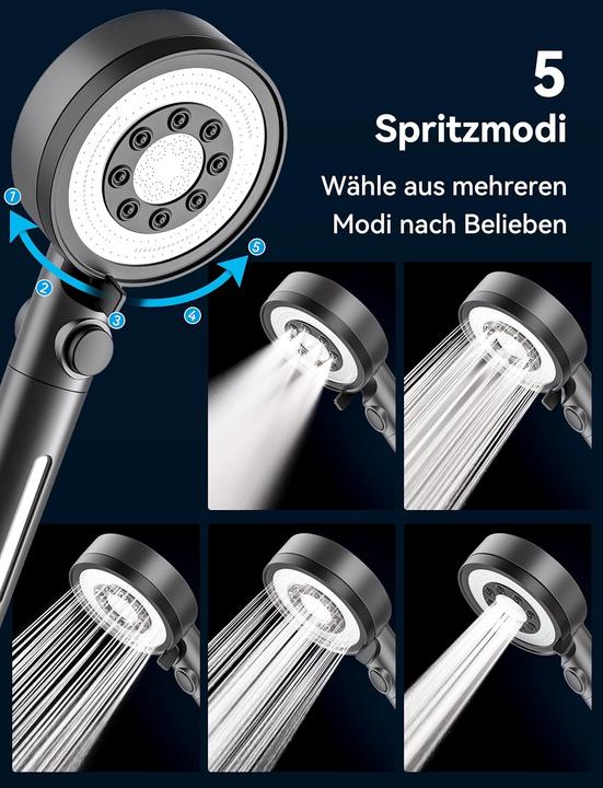 Image du produit Magichome Duschkopf (5 Types de jets)