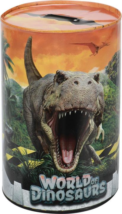 Image du produit Toi-Toys Tirelire Le monde des dinosaures (15 x 10 cm)