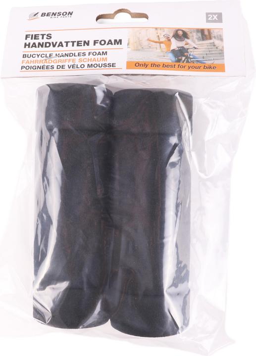 Image du produit Benson Poignées de vélo mousse 125 mm