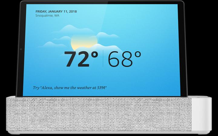 Immagine prodotto Lenovo Smart Tab M10 HD (2a generazione) con Alexa integrata (10.10", 64 GB, Grigio platino)