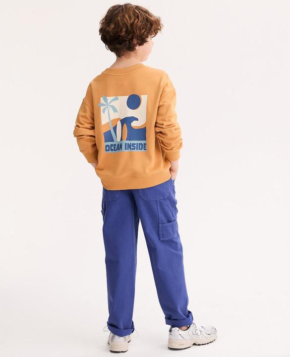 Produktbild La Redoute Collections Sweatshirt mit Rundhalsausschnitt (152)