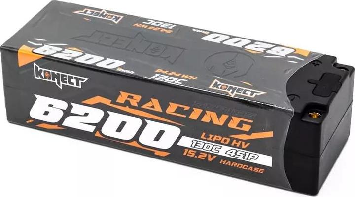 Produktbild Konect RC-Akku LiHV 6200 mAh 15.2 V 130C Racing (15.20 V, 6200 mAh)
