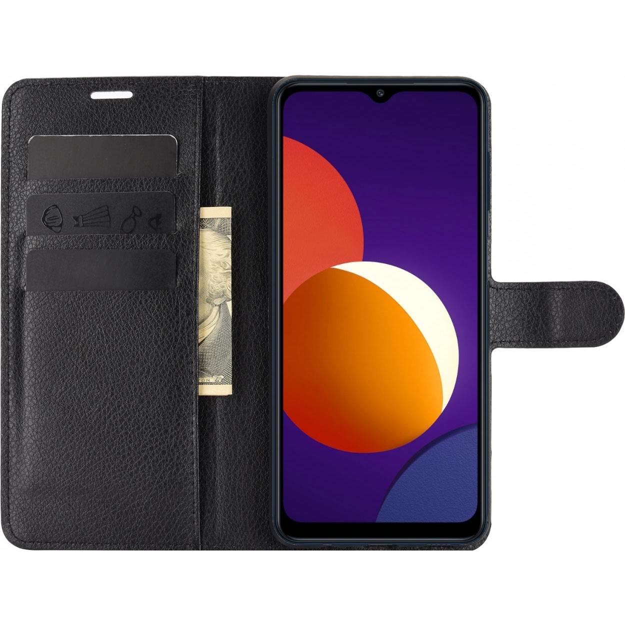 Thumbnail - Screenguard Samsung Galaxy M12 Leather Guard Lederhülle (Samsung Galaxy M12), Smartphone Hülle, Schwarz