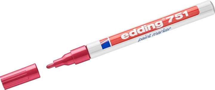 Actual product image Edding 751 Gloss varnish marker (Red, 1 mm, 1 x)