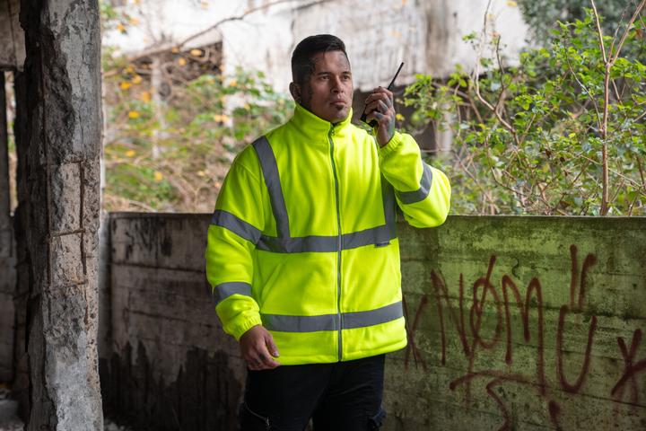 Produktbild Korntex Hi-Vis Fleece Jacke (XXL)