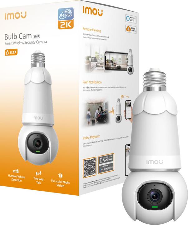 Actual product image Imou Bulb Cam