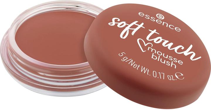 Immagine prodotto essence Soft Touch Mousse Blush No. 20 Red Instant Result (#9D4E38)