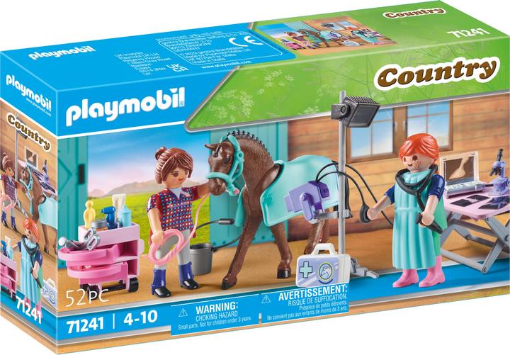 Produktbild Playmobil Tierärztin für Pferde (71241, Playmobil Country)