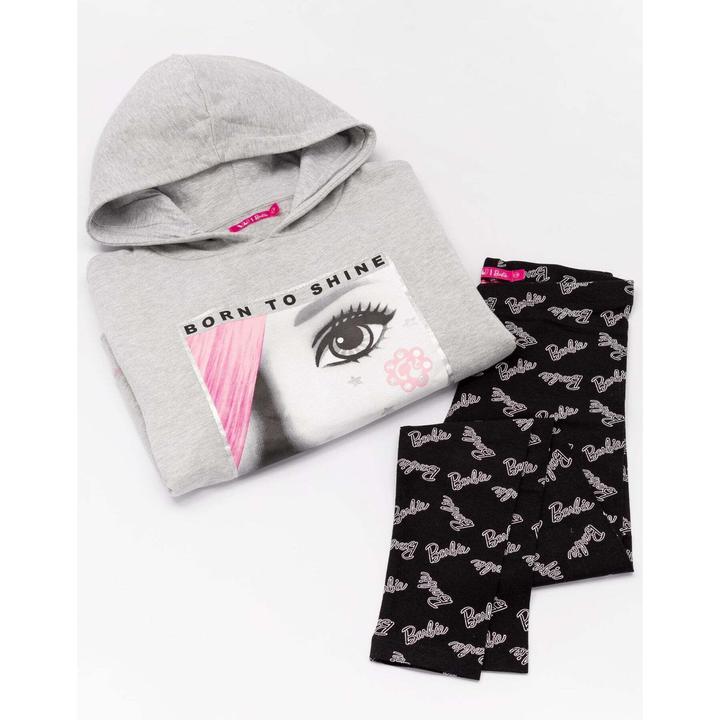Image du produit Barbie Ensemble sweat à capuche et leggings fille (116)