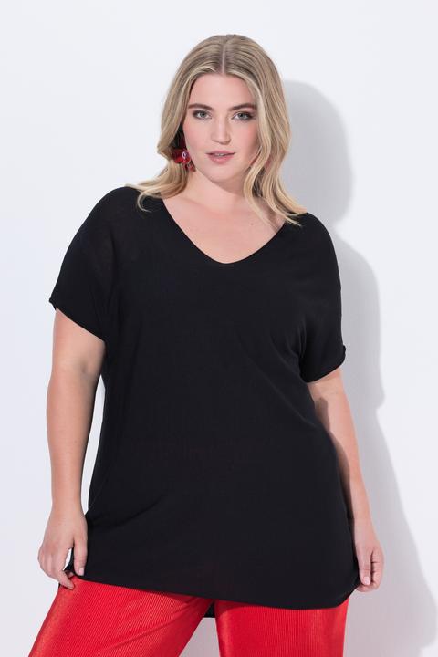 Produktbild Miamoda Strickshirt, oversized, offenkantige Abschlüsse (56)