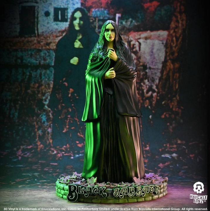 Actual product image Knucklebonz Black Sabbath 3D Vinyl Statue Witch (1st Album) 22 cm