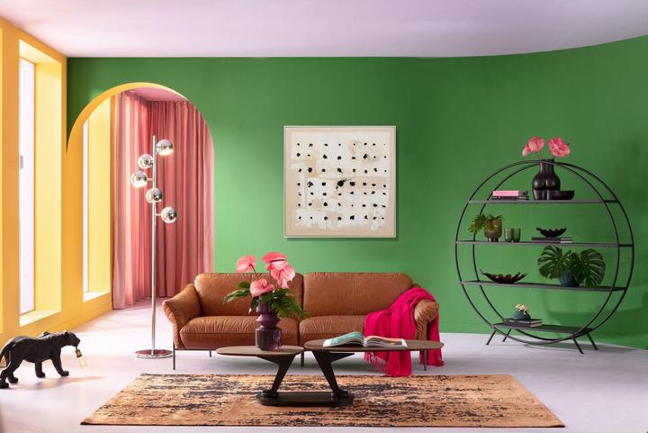 Produktbild Kare Design Gerahmtes Bild Creative Dots 120x120cm