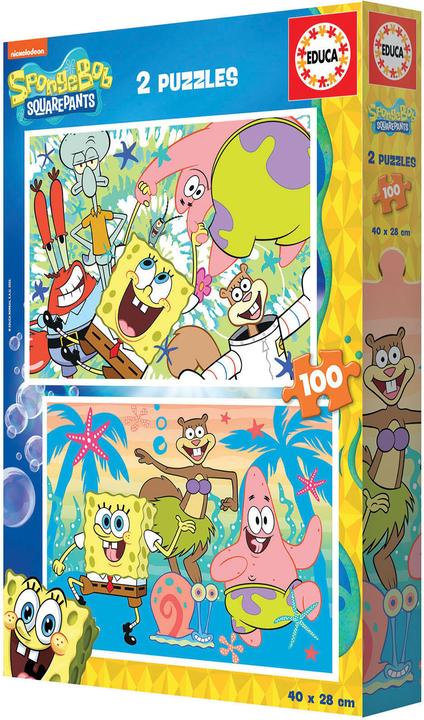 Produktbild Educa Sponge Bob 2 X 100 (100 Teile)