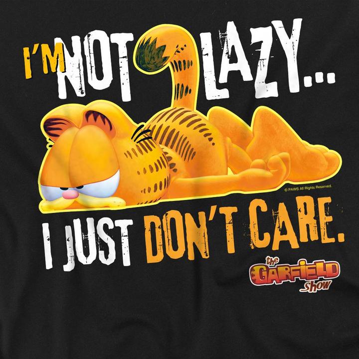 Immagine prodotto Garfield Not Lazy Maglietta Uomo (3XL)