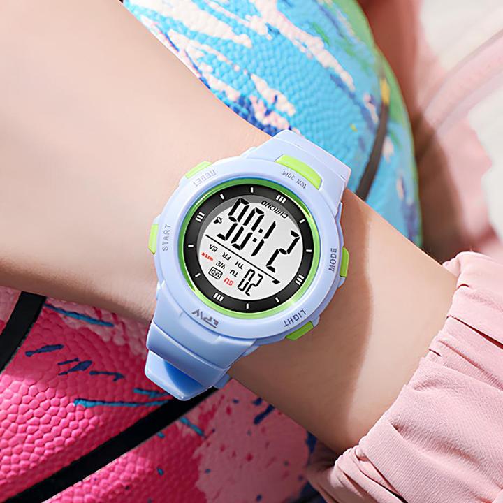 Produktbild VR Shinecon Kinderuhr Digitalanzeige, Modell Exia Blau (Digitaluhr, 35 mm)