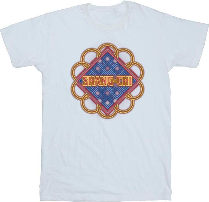ShangChi And The Legend Of The Ten Rings Neon Ring Logo TShirt (L)