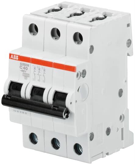 ABB S203M-K40 Sicherungsautomat K-Char.,10kA,40A,3P
