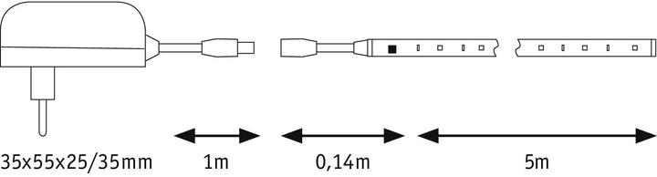 Image du produit Paulmann Mouvement SimpLED (Multicolore, 504 cm, Intérieur)