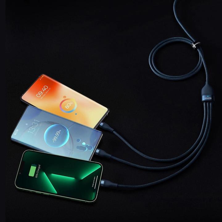 Produktbild Baseus 3in1 (1.50 m, USB 3.2 Gen 1, 100 W)