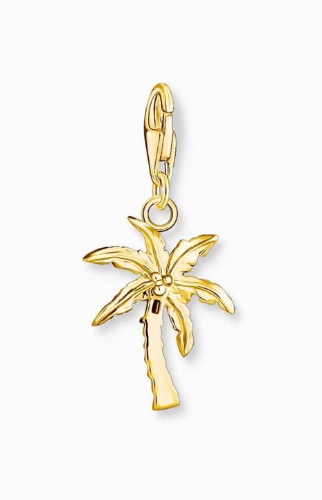 Image du produit Thomas Sabo Charm pendentif Palmier multicolore doré (Argent 925)
