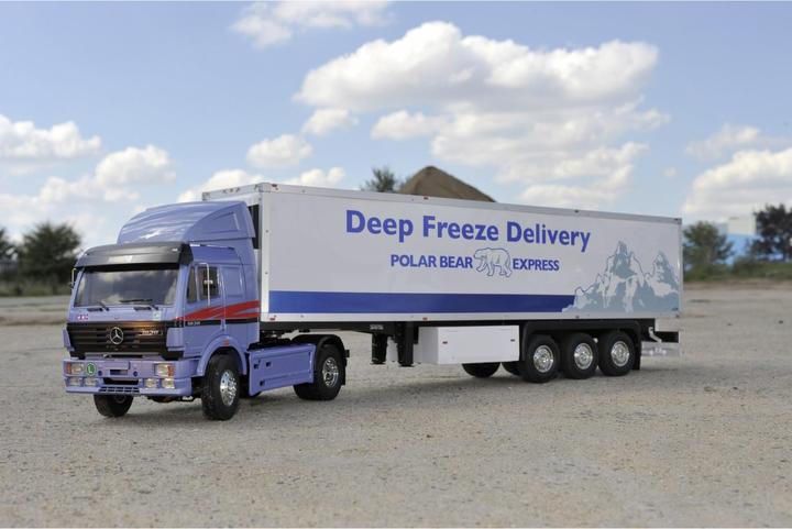 Actual product image Tamiya Refrigerated trailer (Kit)