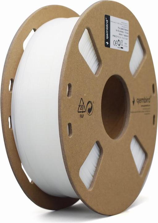 Produktbild Gembird 3DP-PLA1.75-01-NAT - 1 Stück(e) - 1 kg (PLA, 1.75 mm, 1000 g)