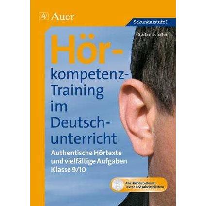 Hörkompetenz-Training im Deutschunterricht, Schulbücher von Stefan Schäfer