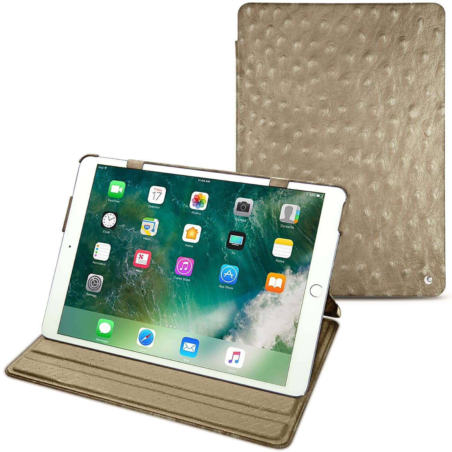 Noreve Lederschutzhülle horizontal (iPad Air 2019 (3. Gen)), Tablet Hülle, Beige