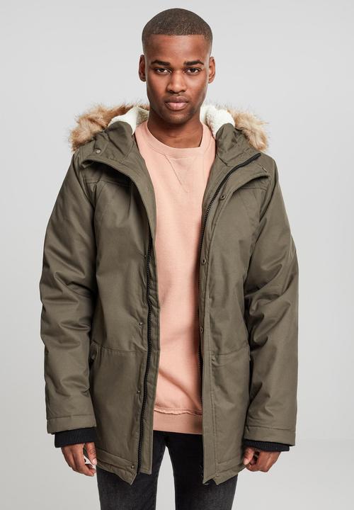 Produktbild Urban Classics Heavy Cotton Imitation Fur Parka (L)