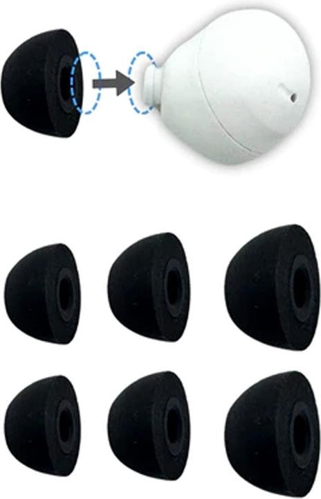 Actual product image Comply TrueGrip earplugs (Galaxy Buds2 Pro)