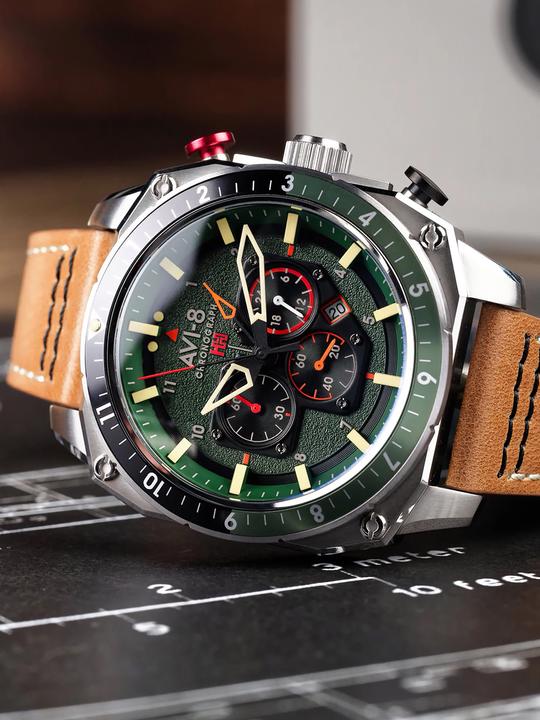 Produktbild AVI-8 AV-4100-01 (Chronograph)