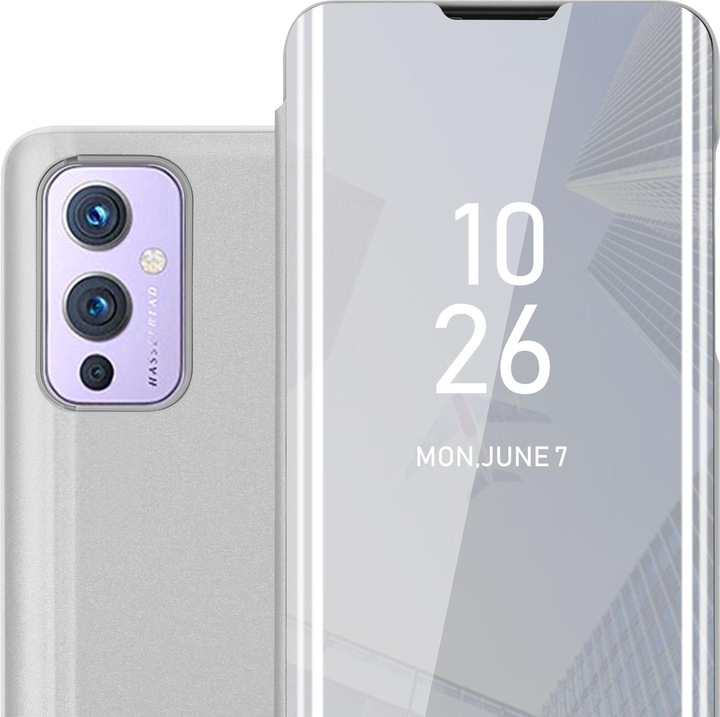 Immagine prodotto Cadorabo Copertina per specchietto retrovisore Smart View a libro (OnePlus 9)