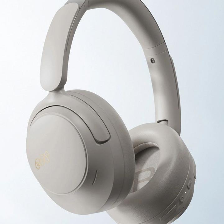 Produktbild QCY H3S Kabellose On-Ear-Kopfhörer mit LDAC und ANC-Geräuschunterdrückung – Grau (Kabelgebunden, Kabellos)