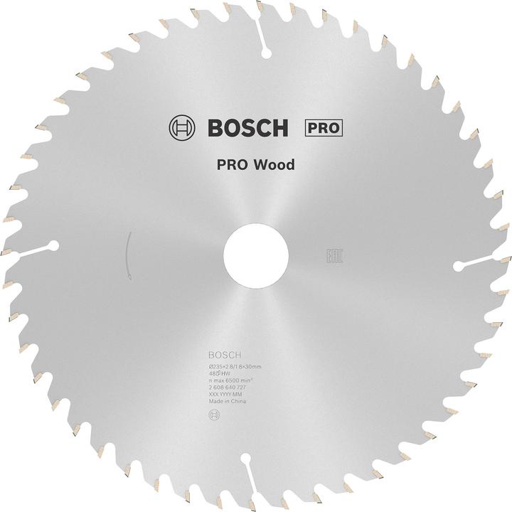Produktbild Bosch Professional Zubehör PRO Wood Kreissägeblatt, 235 x 2.8 x 30 mm