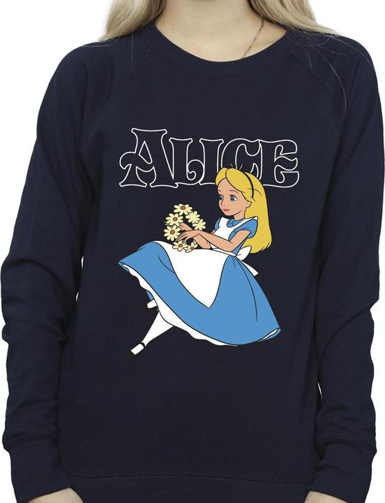 Produktbild Disney Alice im Wunderland Blumen Sweatshirt (S)