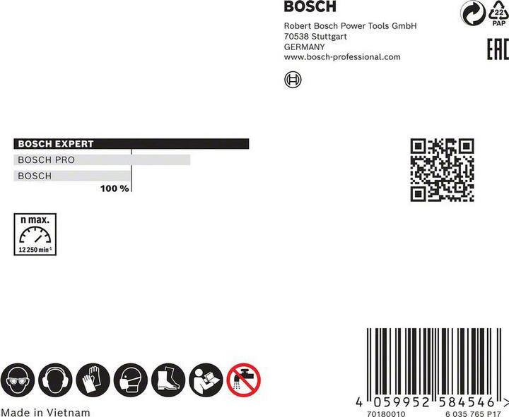 Produktbild Bosch Professional Zubehör EXPERT Diamond Pipe Cut Wheel X-LOCK